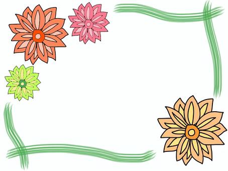 Illustration, flower, vivid, colorful, 