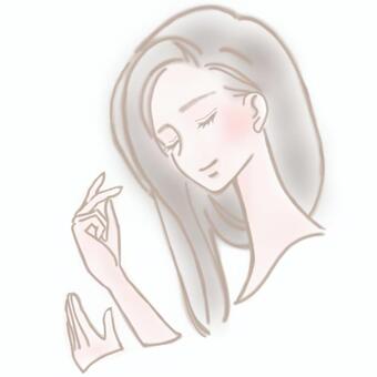 ぐっすり眠る大人女子 寝る,眠る,おやすみ,ぐっすり,安眠,睡眠,規則正しい,ライフスタイル,女性,美人のイラスト素材