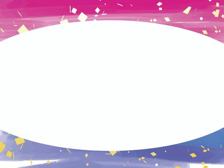 水彩絵の具フレーム 水彩,絵の具,ペンキ,フレーム,綺麗,素材,デザイン,シンプル,イメージ,グラデーションのイラスト素材