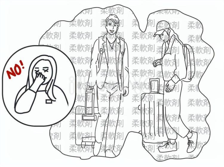 旅行で外国に行く日本人(一部のイメージ) 日本人,旅行客,旅行のイラスト素材
