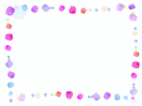 핑크 장식 라인 프레임 _ 귀여운, 프레임, 테두리, 테두리, JPG, PNG 및 EPS