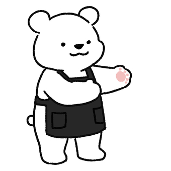 道を示すしろくま