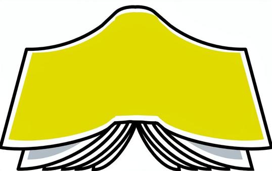 開いた本 本,開く,背表紙,表紙,ブックカバーのイラスト素材