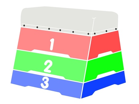 Colorful vaulting box icon 2, , JPG and PNG