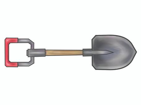 スコップ　シャベル スコップ,シャベル,園芸,庭,ガーデニング,土木,作業,道具,建設,雪かきのイラスト素材