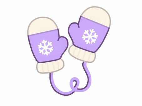 手袋のイラスト 手袋のイラスト 手袋,防寒,紐,毛糸,子ども用,子ども用手袋,ミトン,リブ,ニット,冬のイラスト素材