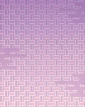 和柄三崩しインスタ用　ピンクXパープル 背景,和柄,和風,三崩し,格子,ピンク,パープル,かすみ,グラデーション,インスタ用のイラスト素材