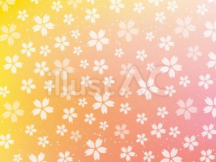 桜の背景素材-5 桜,背景,春のイラスト素材