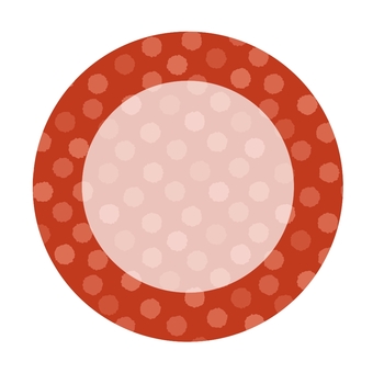 Illustration, red, round, circle, 