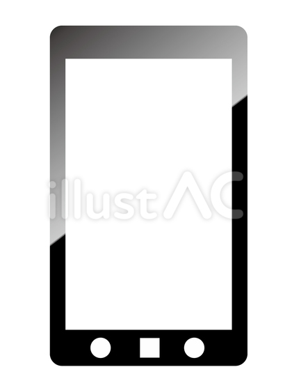 スマートフォンのイラスト
