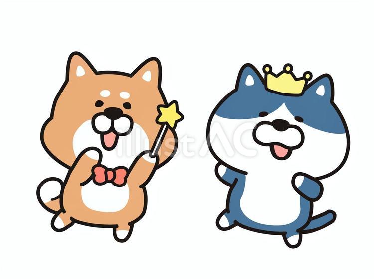 魔法をかけて_04 動物,手描き,学校生活のイラスト素材