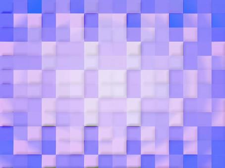 ブルーのエンボス調なモザイク柄の背景素材  モザイク,柄,模様,青色,水色,エンボス,背景,壁紙,テクスチャ,シンプルのイラスト素材