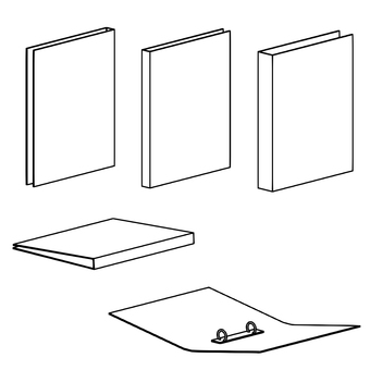 Illustration, file, line drawing, monochrome, 