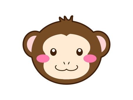 Monkey ①-1, JPG and PNG Monkey ①-1, , JPG and PNG