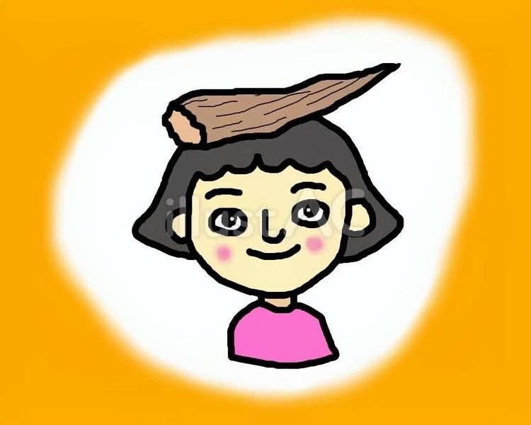 いぶりがっ子さん いぶりがっこ,キャラクター,女性のイラスト素材
