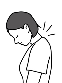 首の漸進的筋弛緩法 女性,首,下げる,倒す,漸進的筋弛緩法,緊張,ポーズ,ストレッチ,ショートヘア,トレーニングのイラスト素材