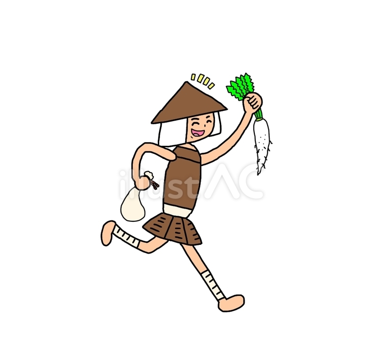 略奪した戦国の野武士 野武士,野伏,雑兵のイラスト素材