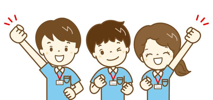 コーチ　ファイト2 トレーニング,コーチ,インストラクター,ジム,スポーツジム,フィットネス,体操,運動,健康,スタッフのイラスト素材