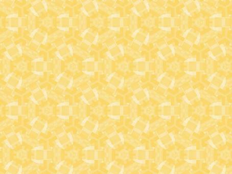 黄色の抽象的な幾何学模様の背景-481 幾何学,模様,背景,黄色,壁紙,モザイク,グラデーション,テクスチャ,パターン,柄のイラスト素材