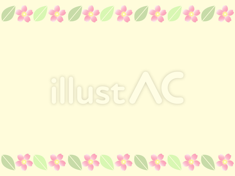 桜罫 春色,誕生日カード,桜の花のイラスト素材