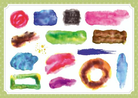 Illustration, paints, texture, pen, 