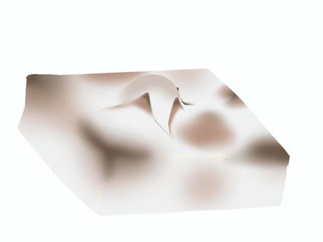 角餅(焼き目、膨らみアリ)