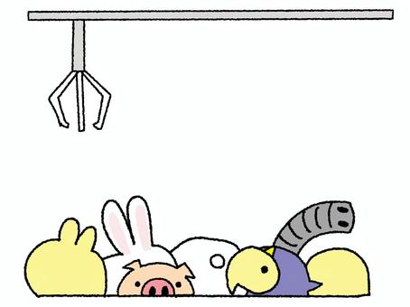 UFOキャッチャー UFOキャッチャー ufoキャッチャー,アーム,ゲーム,遊び,ぬいぐるみ,お知らせ用,宣伝用,pop調,手描き,挿絵のイラスト素材