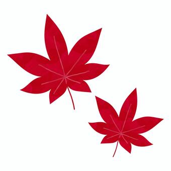 もみじ08 もみじ,紅葉,紅葉狩り,落ち葉,枯れ葉,カエデ,木の葉,水彩,枯葉,葉っぱのイラスト素材