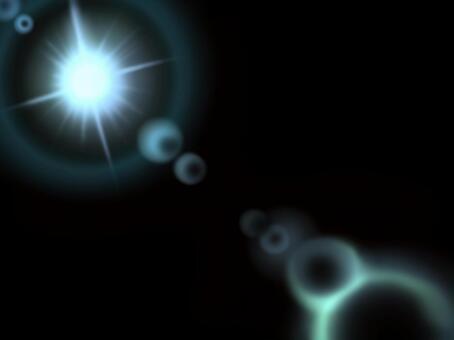 青い光のレンズフレア素材　透過あり 輝き,光線,発光,フレア,光芒,爆発,光景,レンズフレア,キラキラ,エフェクトのイラスト素材