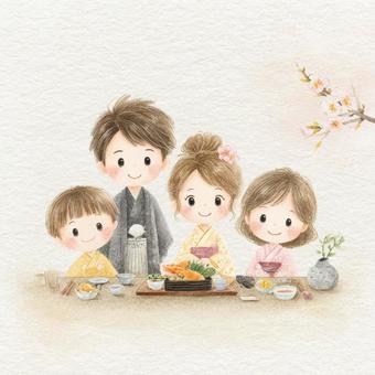 家族で迎えるお正月