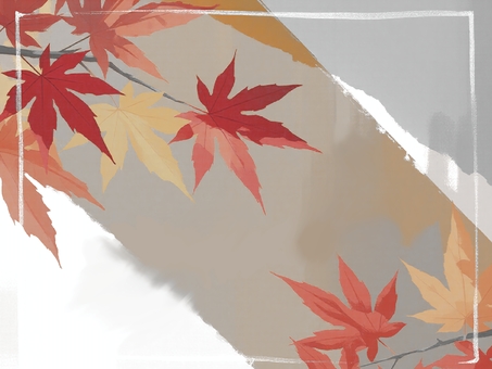 もみじの壁紙 もみじ,紅葉,赤,赤色,黄,黄色,オレンジ,橙,植物,葉のイラスト素材