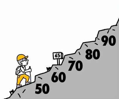 Illustration, climbing, age, male, 