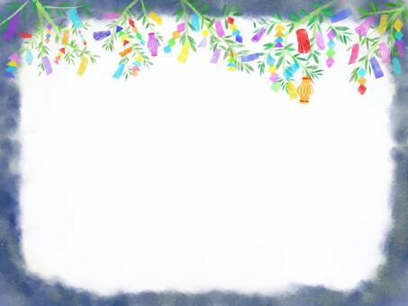 [Frame] Tanabata Night, , JPG and PNG