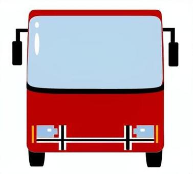バス30 バス,観光バス,大型バス,正面,団体,貸切,スキーバス,長距離バス,ビジネス,高速バスのイラスト素材