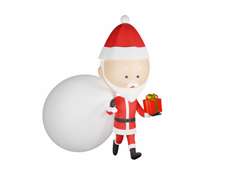 プレゼントを配るクリスマスのサンタ・全身 プレゼントを配るクリスマスのサンタ・全身 クリスマス,サンタ,サンタクロース,サンタ帽子,プレゼント,リボン,ゴールド,金,ギフト,クリスマスプレゼントのイラスト素材