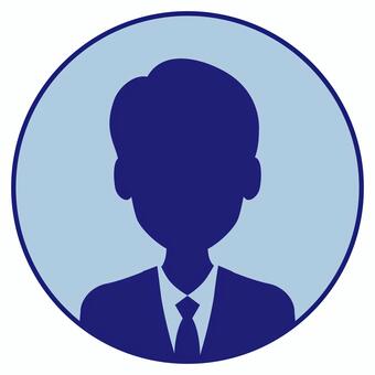 Illustration, businessman, office worker, employee, 