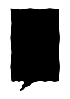 ガタガタなフレーム(透過あり)