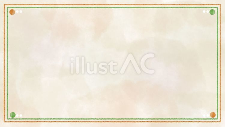 水彩背景／重ねスクエアフレーム・その4 背景,枠,シンプルのイラスト素材