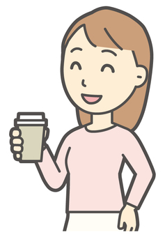  ロングヘア女性-257-バスト