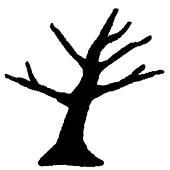 Dead tree silhouette, JPG and PNG Dead tree silhouette, wood, dead tree, branch, JPG and PNG