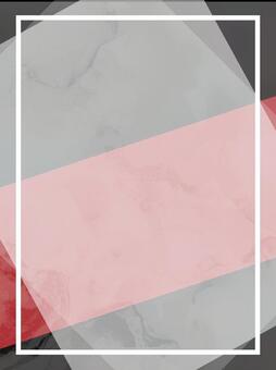 大理石テクスチャ・赤と黒モダン背景 背景,フレーム,大理石,マーブル,テクスチャ,飾り枠,抽象,白,赤,ポスターのイラスト素材