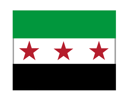 シリア・アラブ共和国 シリア・アラブ共和国,国旗,掲揚,軍旗,弔旗,イラストのイラスト素材