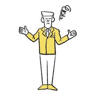 Confused salesman, JPG Confused salesman, male, male, employee, JPG
