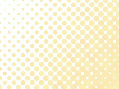 ドット　ハーフトーン17（黄色） ドット,模様,パターン,点,丸,柄,装飾,カラーハーフトーン,背景,壁紙のイラスト素材