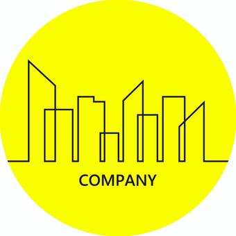 office building logo icon, office building logo icon, ,