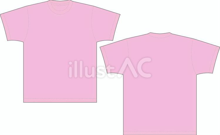Tシャツ tシャツ,服,ベースのイラスト素材
