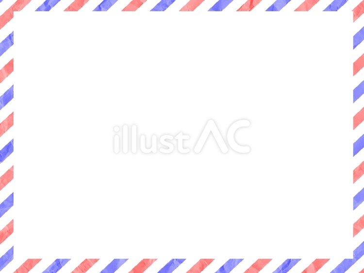 エアメール　ポストカード エアメール,外国,ハガキのイラスト素材