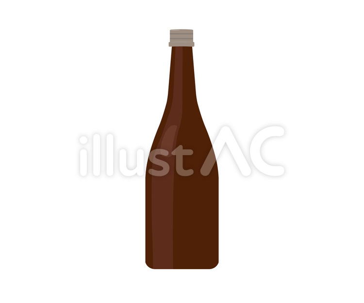 瓶 瓶,酒,酒瓶のイラスト素材