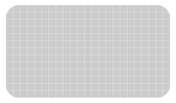 角丸の淡い灰色グリッド背景 グリッド,マス目,灰,モノクロ,ノート,方眼,格子,線,角丸,グレーのイラスト素材