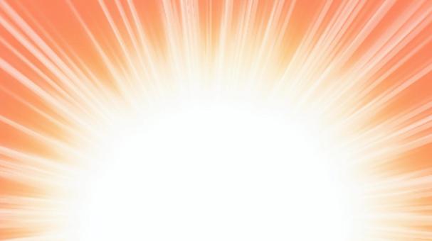 衝撃 衝撃,背景,びっくり,グラデーション,集中線,オレンジのイラスト素材